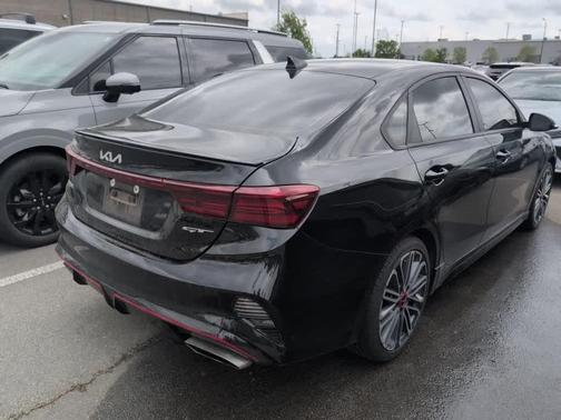 Aurora Black 2023 Kia Forte GT