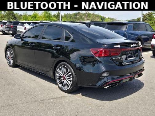 Aurora Black 2023 Kia Forte GT