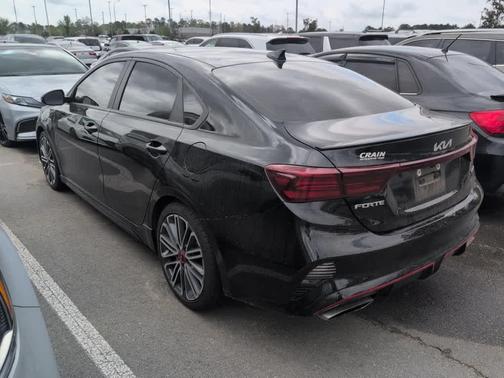 Aurora Black 2023 Kia Forte GT