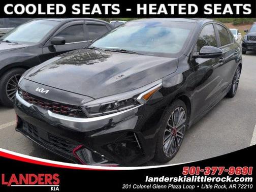 Aurora Black 2023 Kia Forte GT