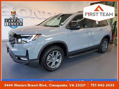 Sonic Gray Pearl 2025 Honda Passport SUV