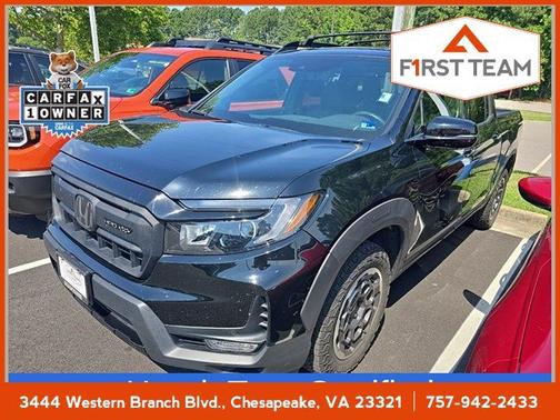 Crystal Black Pearl 2024 Honda Ridgeline