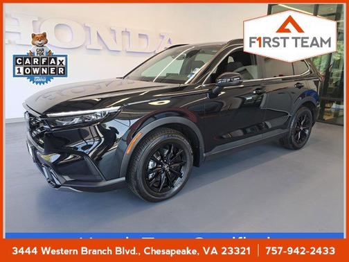 Crystal Black Pearl 2025 Honda CR-V Hybrid SUV