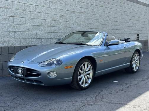 Blue 2006 Jaguar XK8