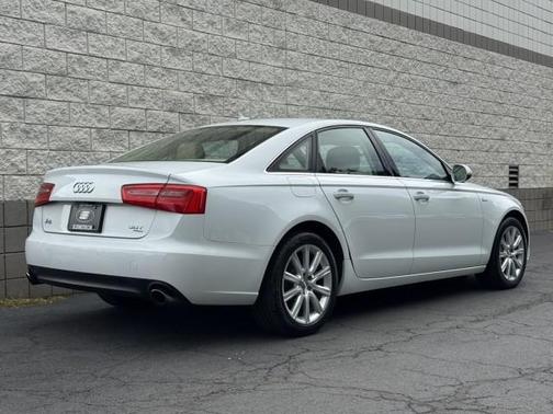White 2014 Audi A6 3.0T Premium Plus quattro