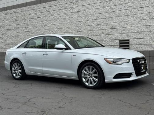 White 2014 Audi A6 3.0T Premium Plus quattro