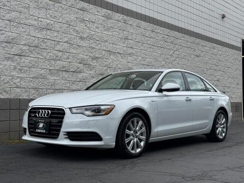 White 2014 Audi A6 3.0T Premium Plus quattro