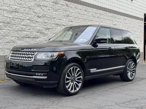 Santorini Black 2016 Land Rover Range Rover