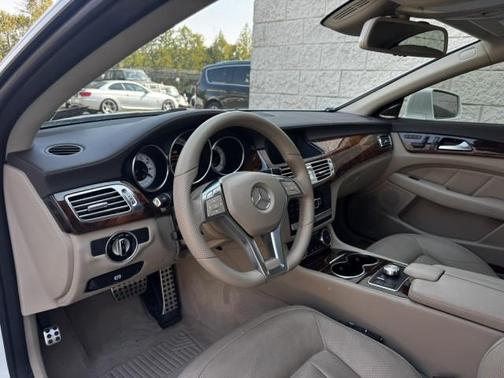 Diamond White Metallic 2014 Mercedes-Benz CLS-Class
