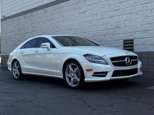 Diamond White Metallic 2014 Mercedes-Benz CLS-Class