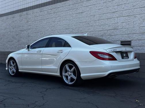 Diamond White Metallic 2014 Mercedes-Benz CLS-Class