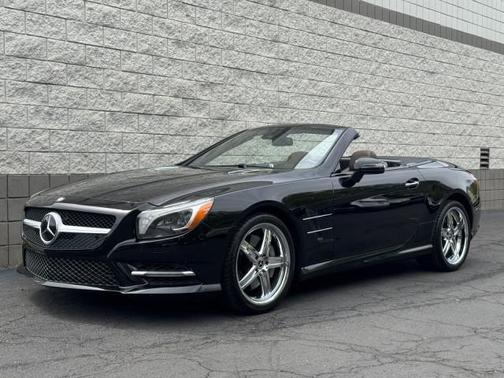 Obsidian Black Metallic 2015 Mercedes-Benz SL-Class SL 550