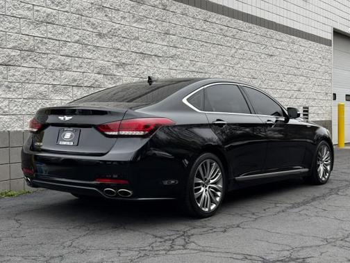 Caspian Black 2015 Hyundai Genesis 5.0