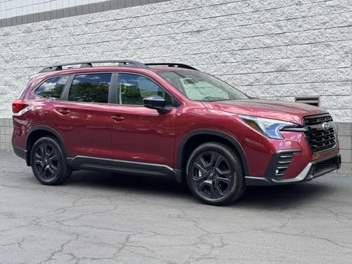 Crimson Red Pearl 2025 Subaru Ascent Onyx Edition Touring