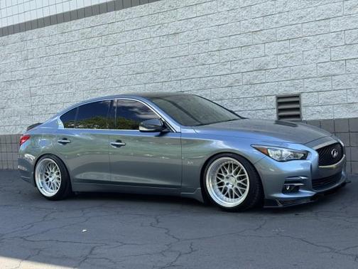 Hagane Blue 2017 INFINITI Q50 3.0T Signature Edition
