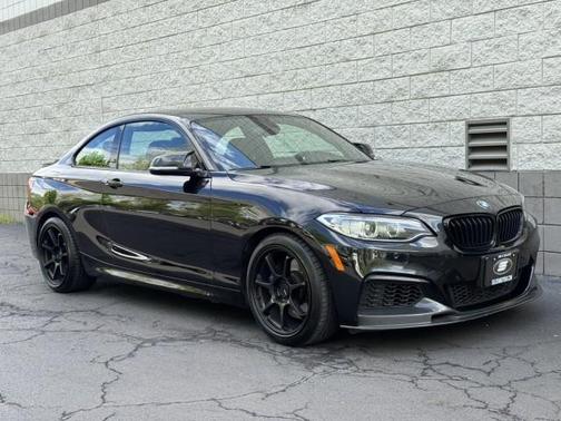 Black Sapphire Metallic 2017 BMW M240 i xDrive