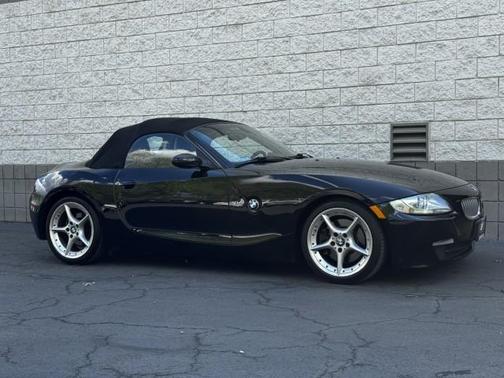 Jet Black 2008 BMW Z4 3.0si Roadster