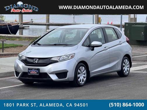 Alabaster Silver Metallic 2016 Honda Fit LX