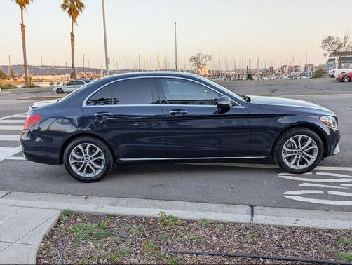 Lunar Blue Metallic 2017 Mercedes-Benz C-Class C 300 4MATIC Sport