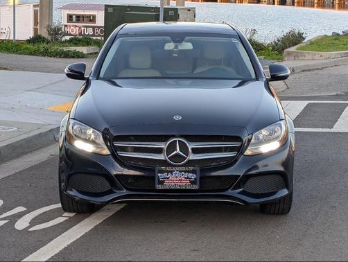 Lunar Blue Metallic 2017 Mercedes-Benz C-Class C 300 4MATIC Sport