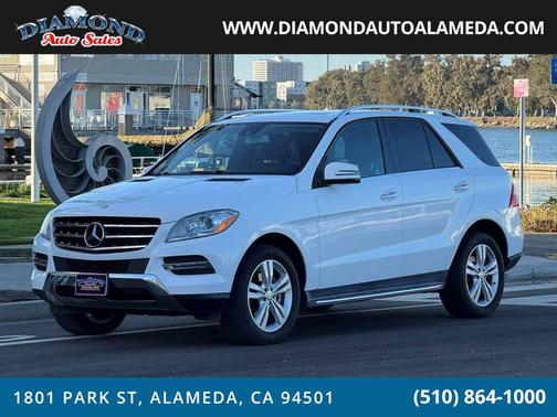 designo Diamond White Metallic 2015 Mercedes-Benz M-Class 4MATIC