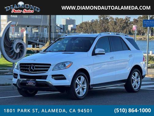designo Diamond White Metallic 2015 Mercedes-Benz M-Class 4MATIC