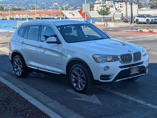 Alpine White 2015 BMW X3 xDrive28d