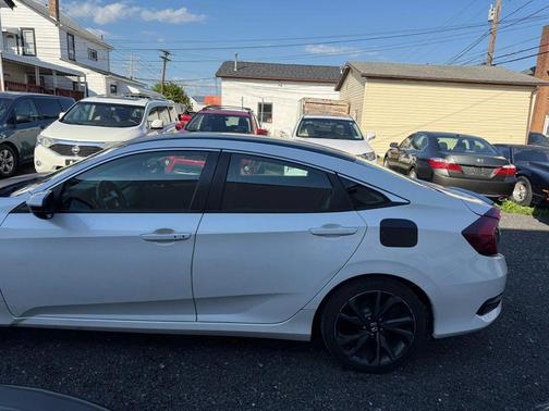 Platinum White Pearl 2020 Honda Civic Sport