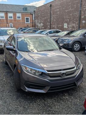 Modern Steel Metallic 2018 Honda Civic LX