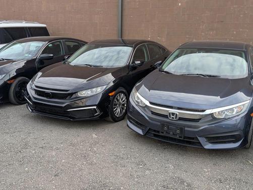 Crystal Black Pearl 2020 Honda Civic LX