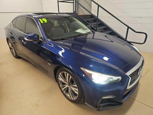 Iridium Blue 2019 INFINITI Q50 3.0t Sport