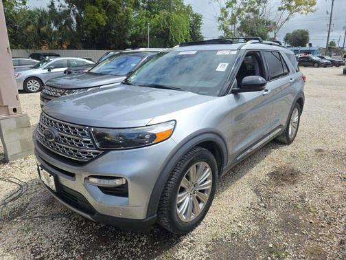 Iconic Silver Metallic 2021 Ford Explorer Limited