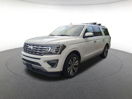 Star White Metallic Tri-Coat 2020 Ford Expedition Max Limited