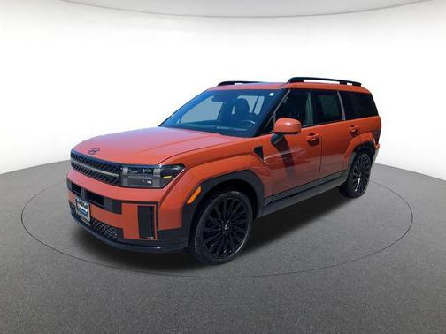 Terracotta Orange 2024 Hyundai SANTA FE Calligraphy