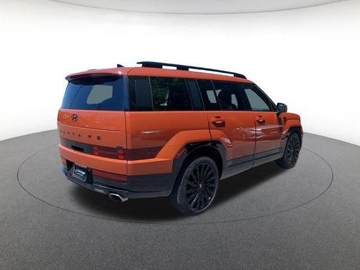Terracotta Orange 2024 Hyundai SANTA FE Calligraphy