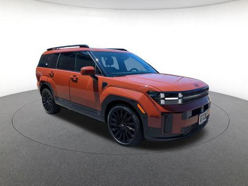 Terracotta Orange 2024 Hyundai SANTA FE Calligraphy