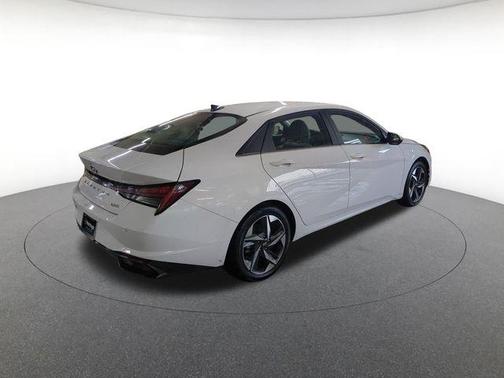 Ceramic White 2022 Hyundai ELANTRA HEV Limited