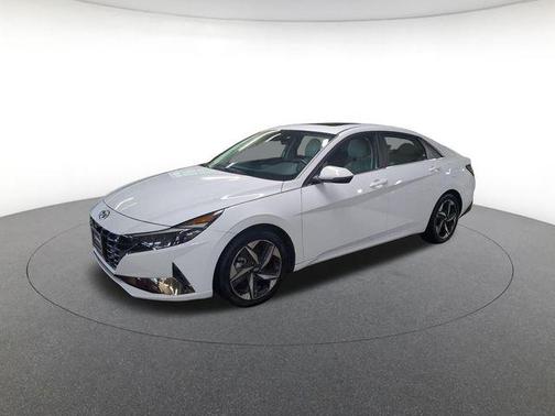 Ceramic White 2022 Hyundai ELANTRA HEV Limited