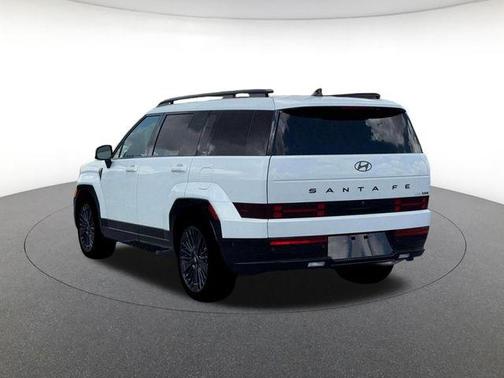 Serenity White 2026 Hyundai SANTA FE HEV Calligraphy