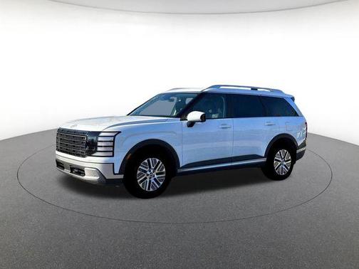 White Pearl 2026 Hyundai Palisade Hybrid SEL Premium 8P