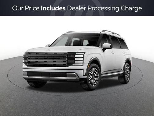 Creamy White Pearl 2026 Hyundai Palisade Hybrid SEL Premium 8P
