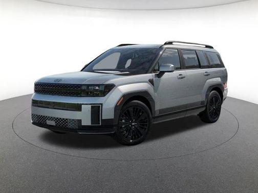 Shimmering Silver 2026 Hyundai SANTA FE HEV Calligraphy