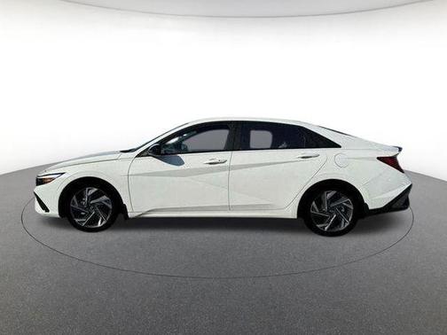 Serenity White 2025 Hyundai ELANTRA HEV SEL Sport