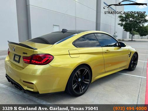 Austin Yellow Metallic 2015 BMW M4 Base