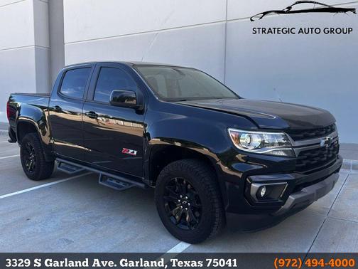 Black 2022 Chevrolet Colorado Z71 Truck