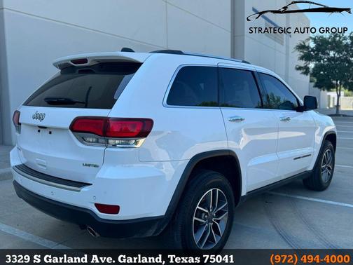 Bright White Clearcoat 2020 Jeep Grand Cherokee Limited