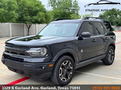 Shadow Black 2022 Ford Bronco Sport Outer Banks