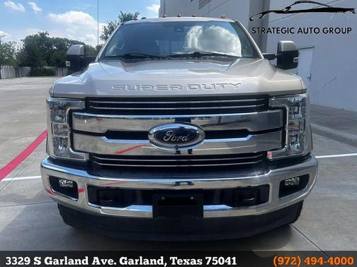White Gold Metallic 2018 Ford F-350 Lariat