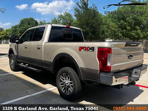 White Gold Metallic 2018 Ford F-350 Lariat