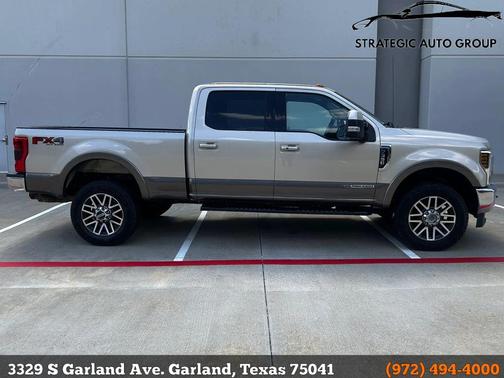 White Gold Metallic 2018 Ford F-350 Lariat